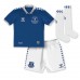 Maillot de foot Everton Dwight McNeil #7 Domicile vêtements enfant 2023-24 Manches Courtes (+ pantalon court)